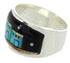 Multicolor Jewelry Native American Design Ring Size 6-1/2 MW73719